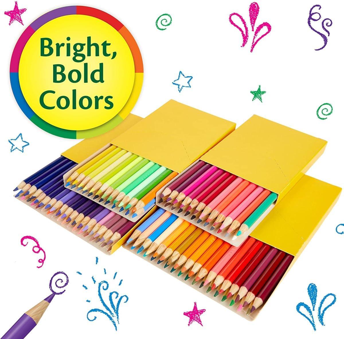 imageCrayola Colored Pencils Set 120ct Coloring Book Pencils Kids Classroom Art Supplies Bulk Colored Pencils Presharpened Gifts for Kids Ages 3 4 51 Count Pack of 1