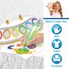 Crayola Color Wonder Mess Free Coloring Pages (50ct), Create Your Own Coloring Pages, Blank Color Wonder Refill, Toddler Toys & Gifts(Magic Light Brush)