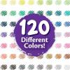 Crayola Colored Pencils Set (120ct), Coloring Book Pencils, Kids Classroom Art Supplies, Bulk Colored Pencils, Presharpened, Gifts for Kids, Ages 3, 4, 5(1 Count (Pack of 1))