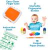 Crayola Mess Free Finger Painting Station – Washable Finger Paint for Toddlers, Christmas Gifts for Grandkids, Arts & Crafts Set, Sensory Activity, Travel Toy, Ages 1+(Fingerpaint)