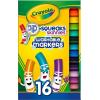 Crayola Pip Squeaks Skinnies Washable Marker Set (16ct), Mini Markers for Toddlers, Thin Coloring Markers for Kids, Toddler Arts & Craft Supplies(1 Count (Pack of 2))