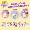 Crayola Scribble Scrubbies Glam Pack (4 Pets), Holiday for Kids, Washable Pet Care Toy, Coloring Animal Craft, Stocking Stuffer Toys for Girls & Boys, 3+(Baby Pets)
