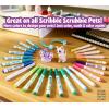 Crayola Scribble Scrubbies Glam Pack (4 Pets), Holiday for Kids, Washable Pet Care Toy, Coloring Animal Craft, Stocking Stuffer Toys for Girls & Boys, 3+(Refill Markers)