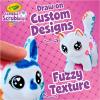 Crayola Scribble Scrubbies Glam Pack (4 Pets), Holiday for Kids, Washable Pet Care Toy, Coloring Animal Craft, Stocking Stuffer Toys for Girls & Boys, 3+(Glam Pack)
