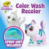 Crayola Scribble Scrubbies Glam Pack (4 Pets), Holiday for Kids, Washable Pet Care Toy, Coloring Animal Craft, Stocking Stuffer Toys for Girls & Boys, 3+(Spray Boutique)