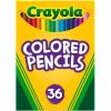 Crayola Colored Pencils Set (120ct), Coloring Book Pencils, Kids Classroom Art Supplies, Bulk Colored Pencils, Presharpened, Gifts for Kids, Ages 3, 4, 5(36 Count (Pack of 1))