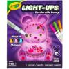 Crayola Light Ups – Unicorn, Reusable Holiday Craft, Glow In The Dark, Unicorn Gift for Kids, Decoration Craft, Toys & Gifts for Kids(Bunny)