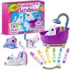 Crayola Scribble Scrubbies Glam Pack (4 Pets), Holiday for Kids, Washable Pet Care Toy, Coloring Animal Craft, Stocking Stuffer Toys for Girls & Boys, 3+(Glam Pack)