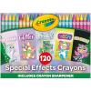 Crayola Special Effects Bulk Crayon Set (5 Pack), 24 Crayons for Kids, Coloring Supplies for Arts & Crafts, Glitter, Pastel, Bold & Bright, Neon, Metallic [Amazon Exclusive]