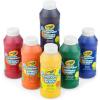 Crayola Washable Finger Paints (6ct), Toddler Paint Set, Nontoxic Finger Paint for Kids, Arts & Crafts Supplies for Toddlers, Teacher Classroom Must Have [Amazon Exclusive](Paints)