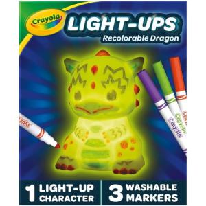 Crayola Light Ups – Unicorn, Reusable Holiday Craft, Glow In The Dark, Unicorn Gift for Kids, Decoration Craft, Toys & Gifts for Kids(Dragon)