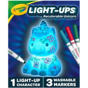 Crayola Light Ups – Unicorn, Reusable Holiday Craft, Glow In The Dark, Unicorn Gift for Kids, Decoration Craft, Toys & Gifts for Kids(Unicorn Figure)