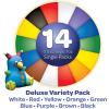 Crayola Model Magic Deluxe Variety Pack (14ct), Stocking Stuffers, Kids Air Dry Clay, 7oz, Bulk Modeling Clay Alternative, Christmas Gifts for Grandkids, Ages 4+