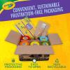 Crayola Paintbrush Variety Classpack (36ct), School Art Supplies for Kids, Flat & Round Paint Brushes for Toddlers & Classrooms, Easy Grip Handle(Spill Proof Paint)
