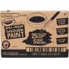 Crayola Paintbrush Variety Classpack (36ct), School Art Supplies for Kids, Flat & Round Paint Brushes for Toddlers & Classrooms, Easy Grip Handle(Spill Proof Paint)