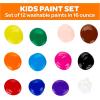 Crayola Paintbrush Variety Classpack (36ct), School Art Supplies for Kids, Flat & Round Paint Brushes for Toddlers & Classrooms, Easy Grip Handle(Washable Paints)