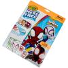 Crayola Spiderman Color Wonder Coloring Set, 18 Spiderman Mess Free Coloring Pages for Toddlers, Spiderman Toys, Gifts for Kids(Neon Box Set)