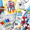 Crayola Spiderman Color Wonder Coloring Set, 18 Spiderman Mess Free Coloring Pages for Toddlers, Spiderman Toys, Gifts for Kids(Spidey & Friends)