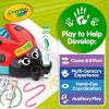 Crayola Toddler Touch Lights, Musical Sensory Toys for Toddlers, Holiday, Light Up Drawing Pad, Mess Free Painting, Travel Activity, 2+(Musical Doodle Bug)