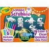Crayola Scribble Scrubbie Peculiar Pets, Washable Pet Grooming Toy Set for Kids, DIY Toddler Arts & Crafts, Gifts for Girls & Boys, Ages 3+(Dinosaur Glow)