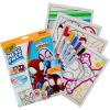 Crayola Spiderman Color Wonder Coloring Set, 18 Spiderman Mess Free Coloring Pages for Toddlers, Spiderman Toys, Gifts for Kids(Neon Box Set)