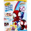 Crayola Spiderman Color Wonder Coloring Set, 18 Spiderman Mess Free Coloring Pages for Toddlers, Spiderman Toys, Gifts for Kids(Spidey & Friends)