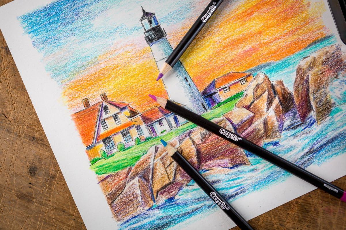 Crayola Blend & Shade Colored Pencils Set (24ct) Colored Pencils for ...