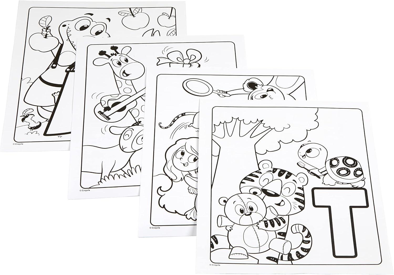 imageCrayola Color Wonder Prehistoric Pals Dinosaur Coloring Pages Mess Free Coloring for Toddlers Dinosaur Toys Toddler Travel Activity ampamp GiftsAlpha Pets