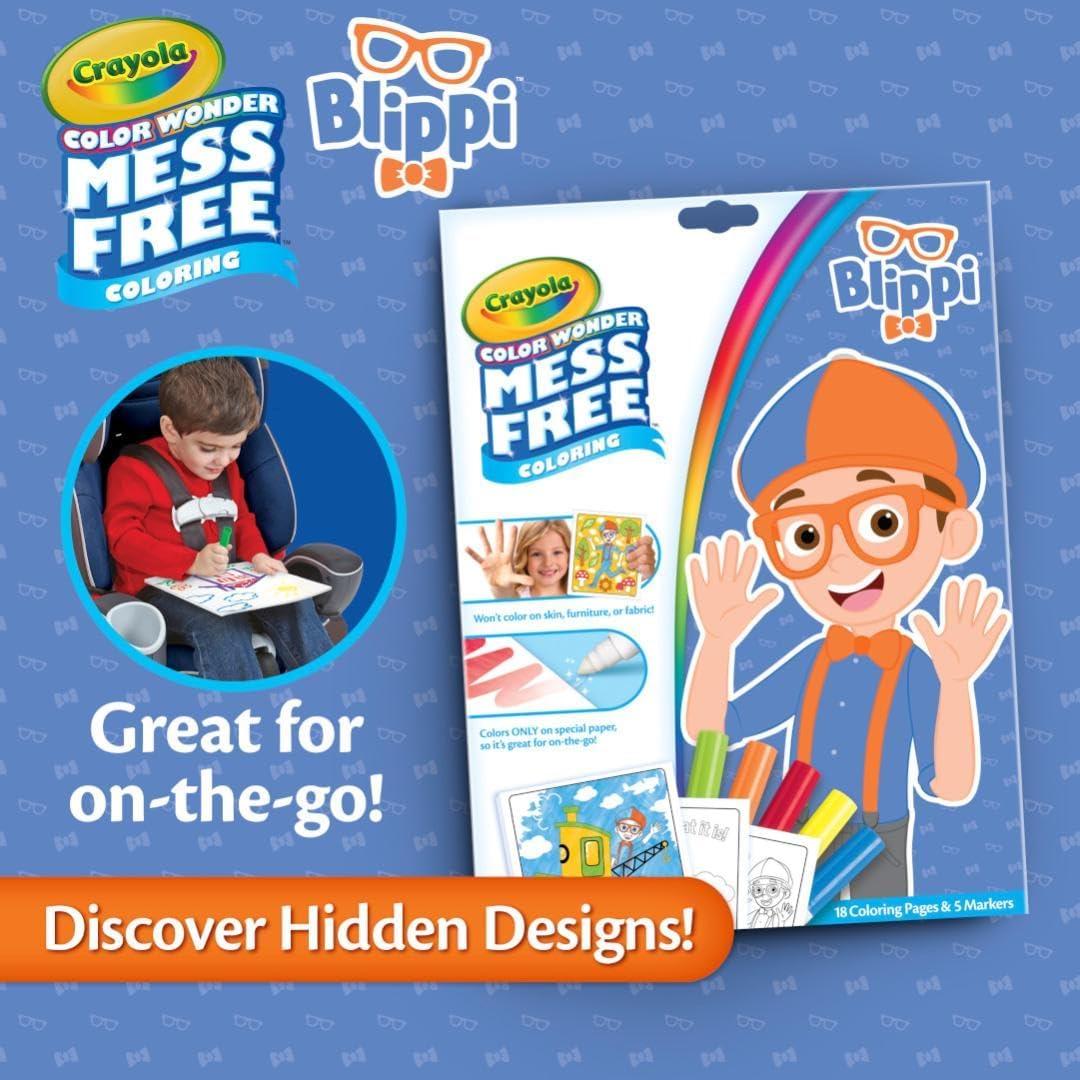 imageCrayola Color Wonder Prehistoric Pals Dinosaur Coloring Pages Mess Free Coloring for Toddlers Dinosaur Toys Toddler Travel Activity ampamp GiftsBlippi