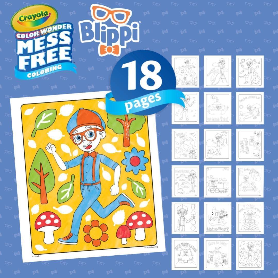 imageCrayola Color Wonder Prehistoric Pals Dinosaur Coloring Pages Mess Free Coloring for Toddlers Dinosaur Toys Toddler Travel Activity ampamp GiftsBlippi
