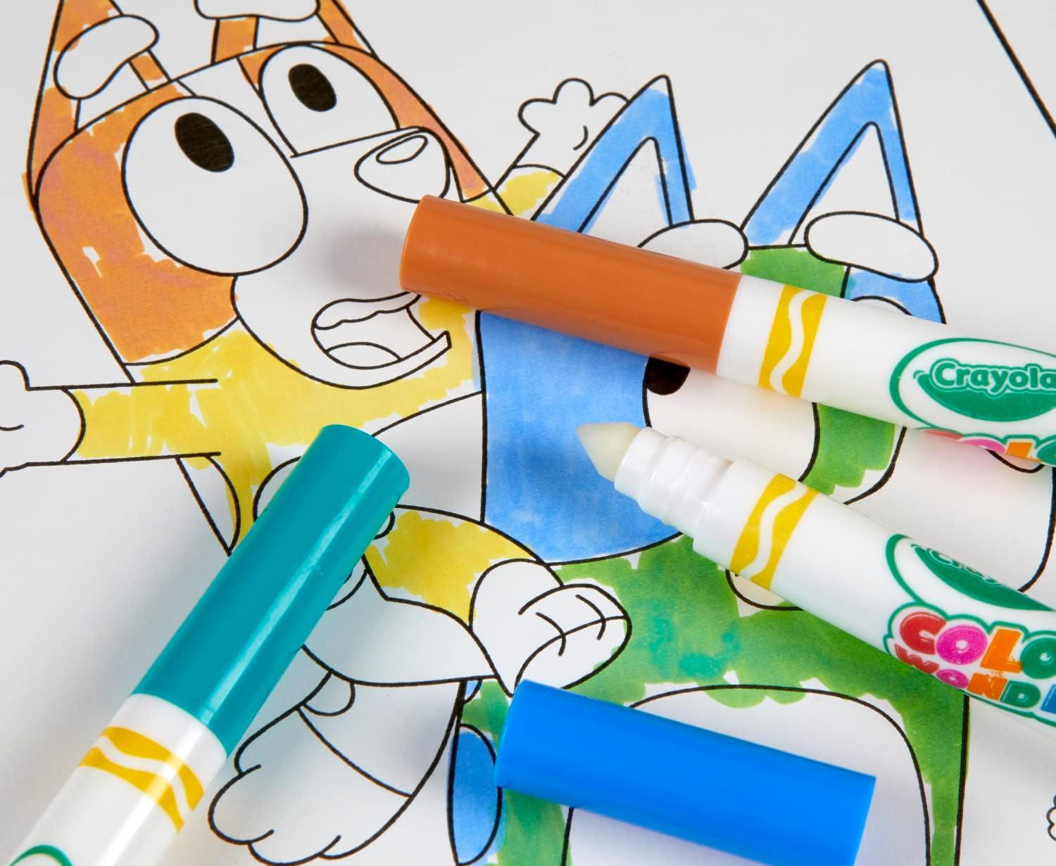 imageCrayola Color Wonder Prehistoric Pals Dinosaur Coloring Pages Mess Free Coloring for Toddlers Dinosaur Toys Toddler Travel Activity ampamp GiftsBluey Coloring Book
