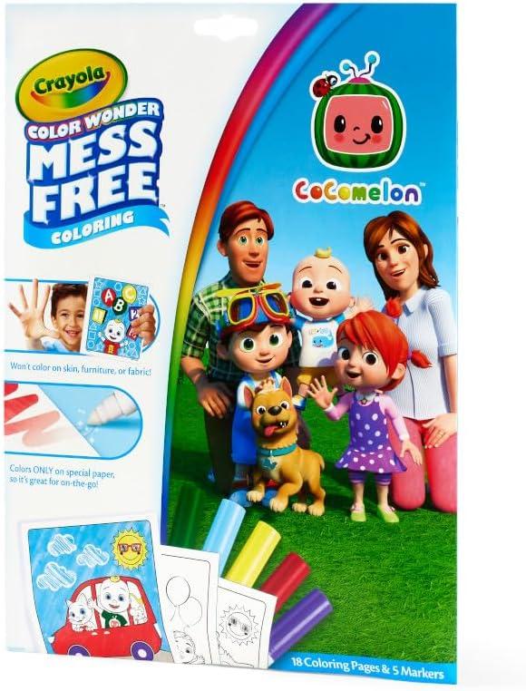 imageCrayola Color Wonder Prehistoric Pals Dinosaur Coloring Pages Mess Free Coloring for Toddlers Dinosaur Toys Toddler Travel Activity ampamp GiftsCocomelon
