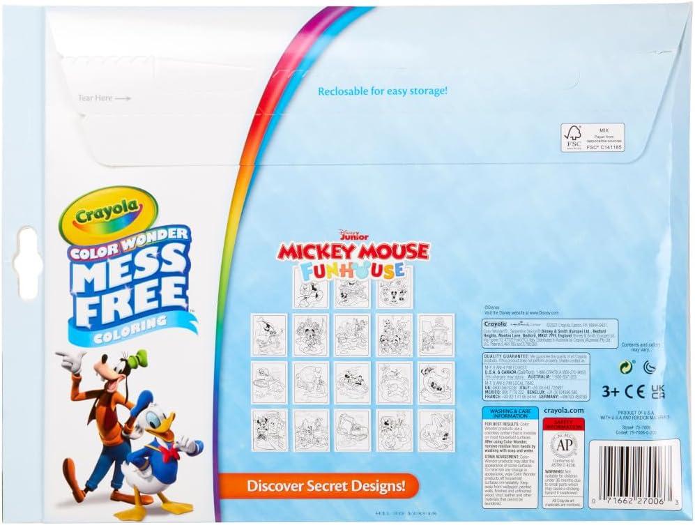 imageCrayola Color Wonder Prehistoric Pals Dinosaur Coloring Pages Mess Free Coloring for Toddlers Dinosaur Toys Toddler Travel Activity ampamp GiftsMickey Mouse