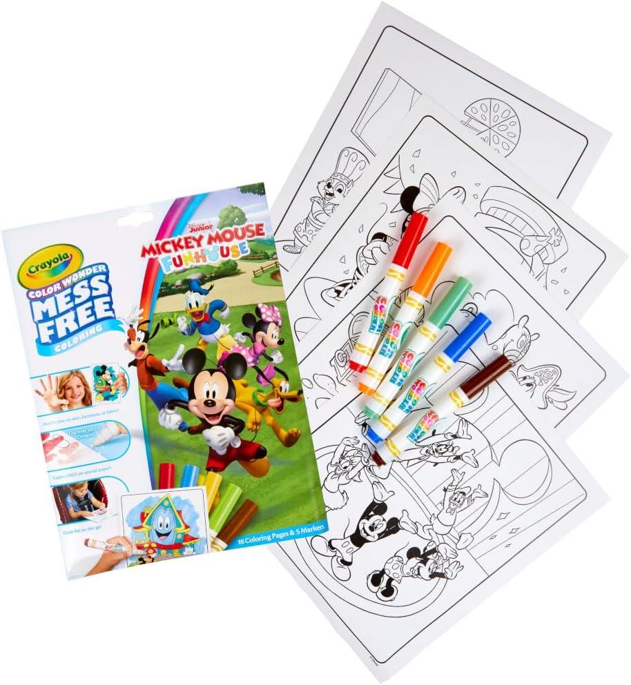 imageCrayola Color Wonder Prehistoric Pals Dinosaur Coloring Pages Mess Free Coloring for Toddlers Dinosaur Toys Toddler Travel Activity ampamp GiftsMickey Mouse