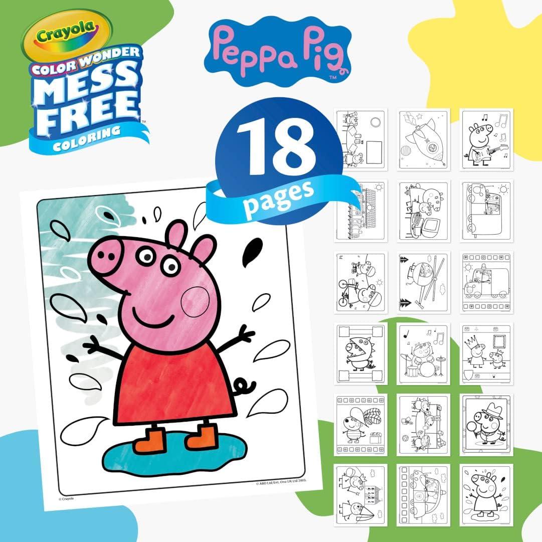 imageCrayola Color Wonder Prehistoric Pals Dinosaur Coloring Pages Mess Free Coloring for Toddlers Dinosaur Toys Toddler Travel Activity ampamp GiftsPeppa Pig