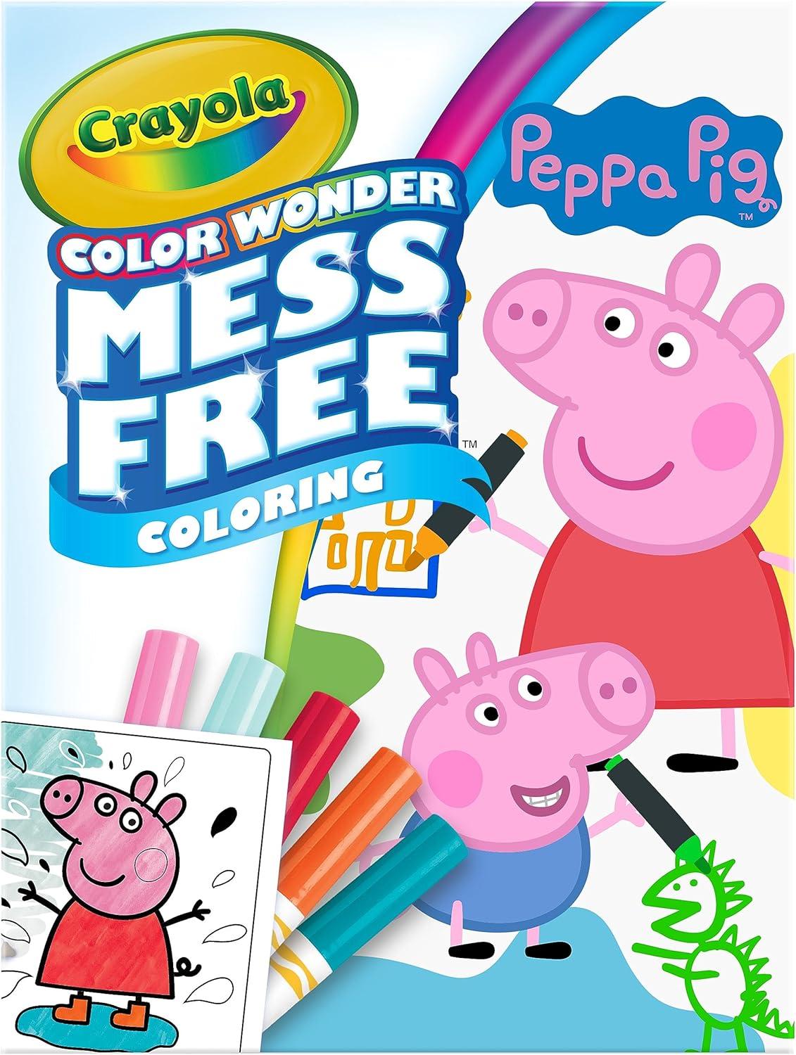 imageCrayola Color Wonder Prehistoric Pals Dinosaur Coloring Pages Mess Free Coloring for Toddlers Dinosaur Toys Toddler Travel Activity ampamp GiftsPeppa Pig