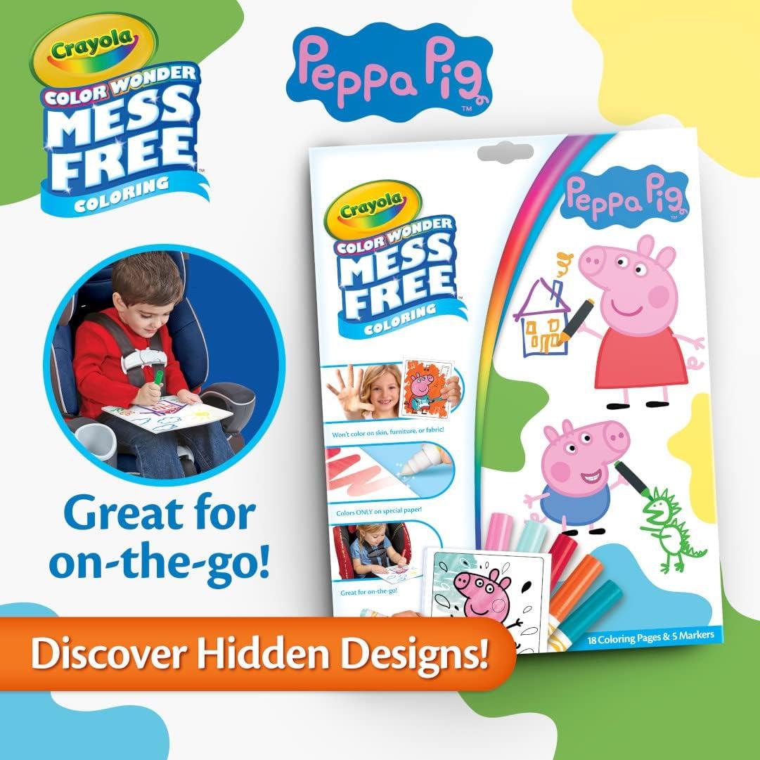 imageCrayola Color Wonder Prehistoric Pals Dinosaur Coloring Pages Mess Free Coloring for Toddlers Dinosaur Toys Toddler Travel Activity ampamp GiftsPeppa Pig