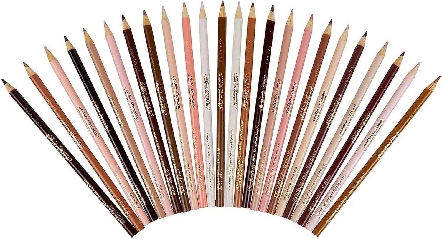 Crayola Colors of the World Skin Tone Colored Pencils Classpack (240ct ...