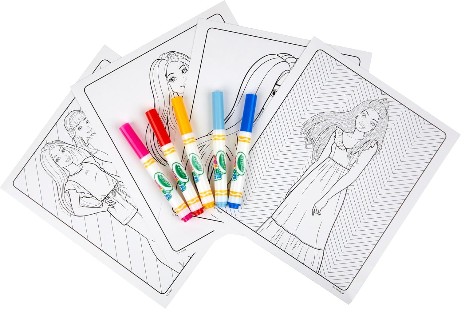 imageCrayola Disney Color Wonder Bundle 3 Pack Stocking Stuffers for Kids Toddler Mess Free Activity Pads ampamp Markers Disney Coloring Toys Holiday ampamp Christmas Gifts 3Barbie
