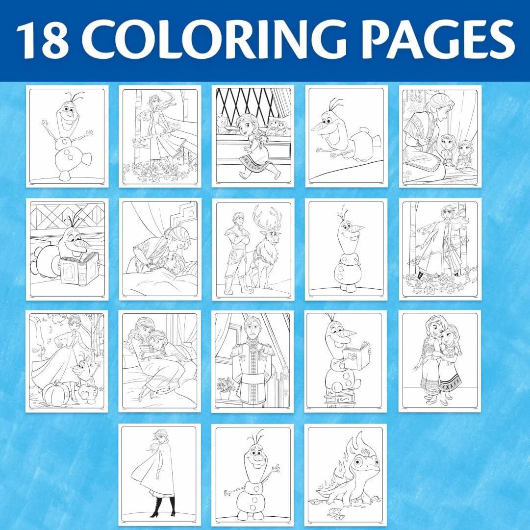 imageCrayola Disney Color Wonder Bundle 3 Pack Stocking Stuffers for Kids Toddler Mess Free Activity Pads ampamp Markers Disney Coloring Toys Holiday ampamp Christmas Gifts 3Frozen 2
