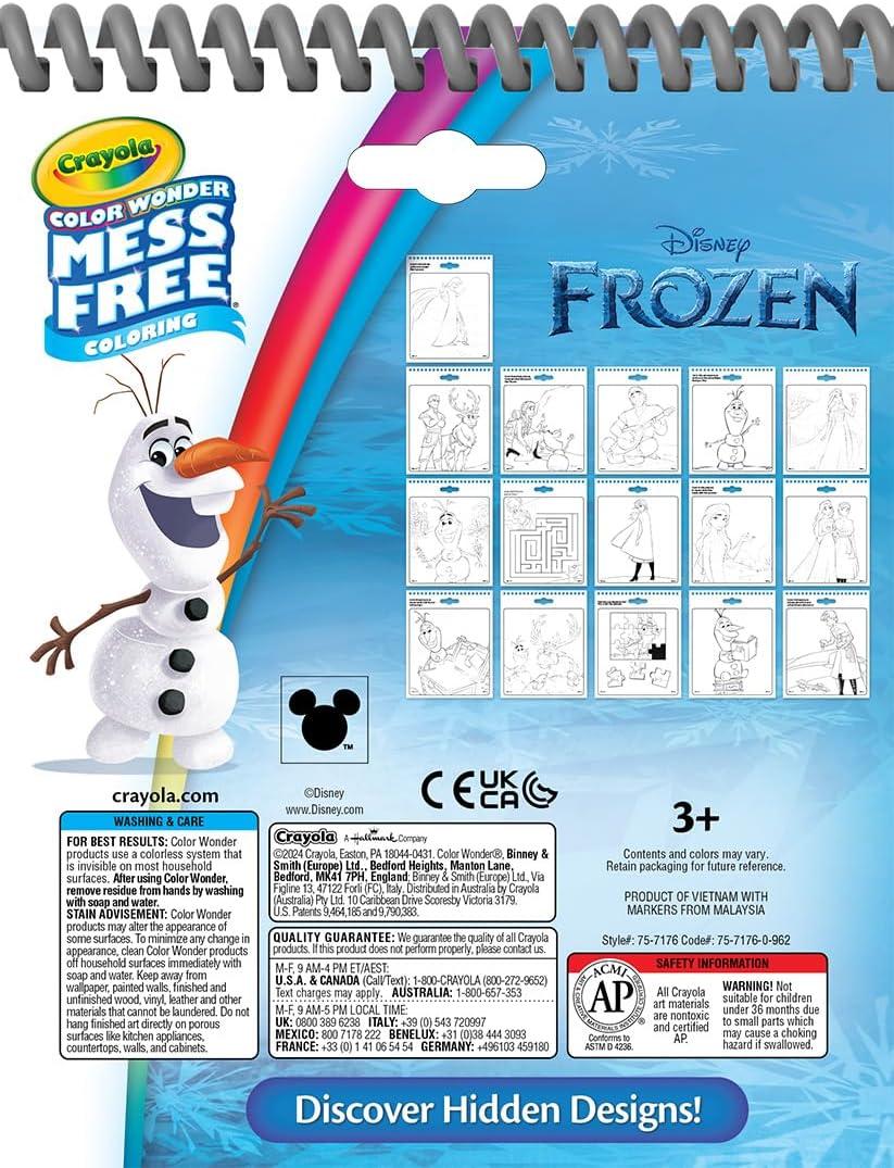 imageCrayola Disney Color Wonder Bundle 3 Pack Stocking Stuffers for Kids Toddler Mess Free Activity Pads ampamp Markers Disney Coloring Toys Holiday ampamp Christmas Gifts 3Disney