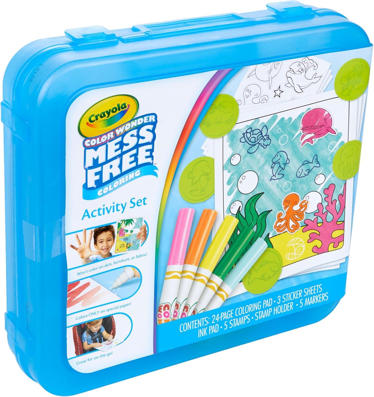 imageCrayola Disney Color Wonder Bundle 3 Pack Stocking Stuffers for Kids Toddler Mess Free Activity Pads ampamp Markers Disney Coloring Toys Holiday ampamp Christmas Gifts 3Activity Set