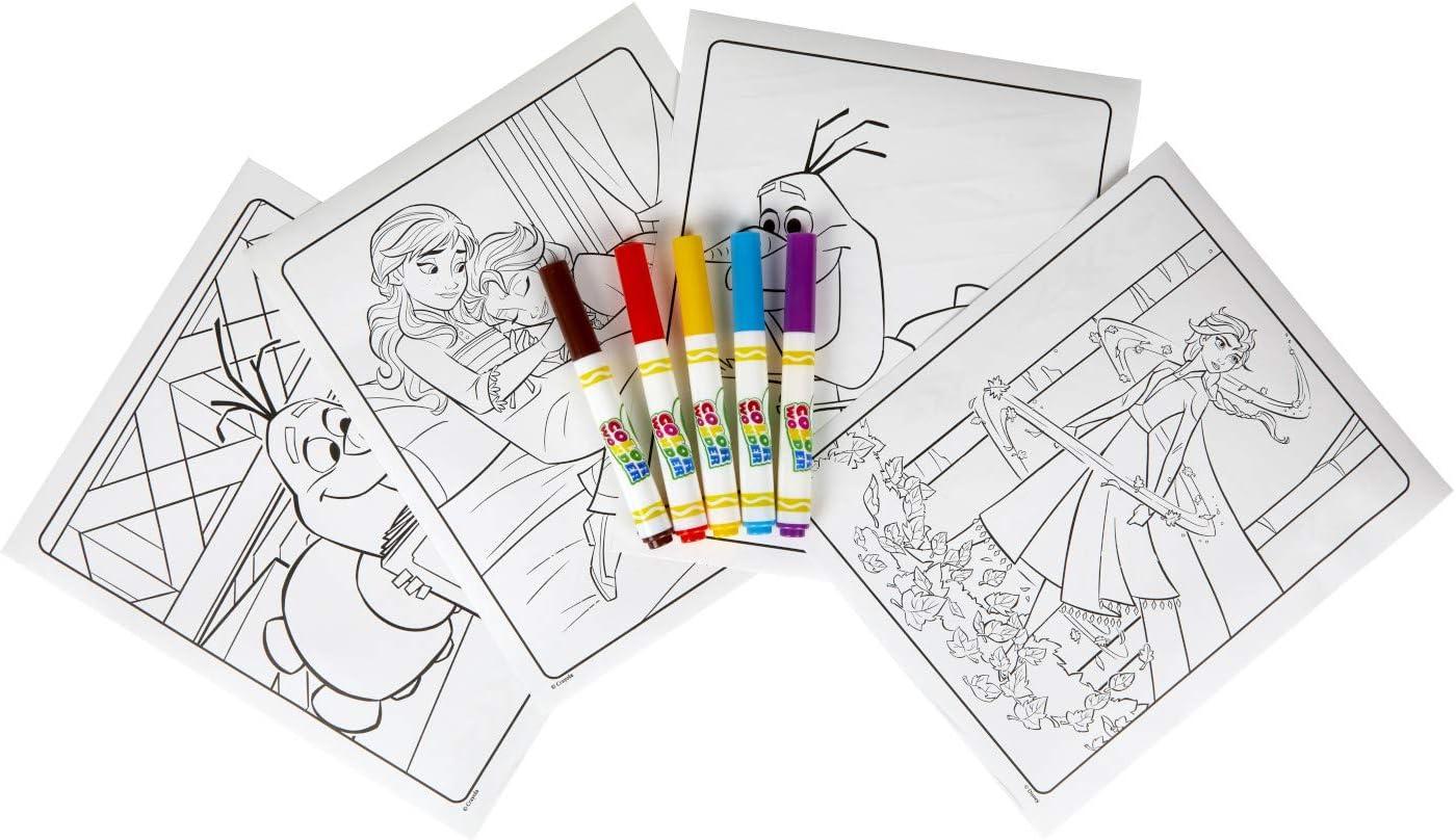 imageCrayola Disney Color Wonder Bundle 3 Pack Stocking Stuffers for Kids Toddler Mess Free Activity Pads ampamp Markers Disney Coloring Toys Holiday ampamp Christmas Gifts 3Frozen 2