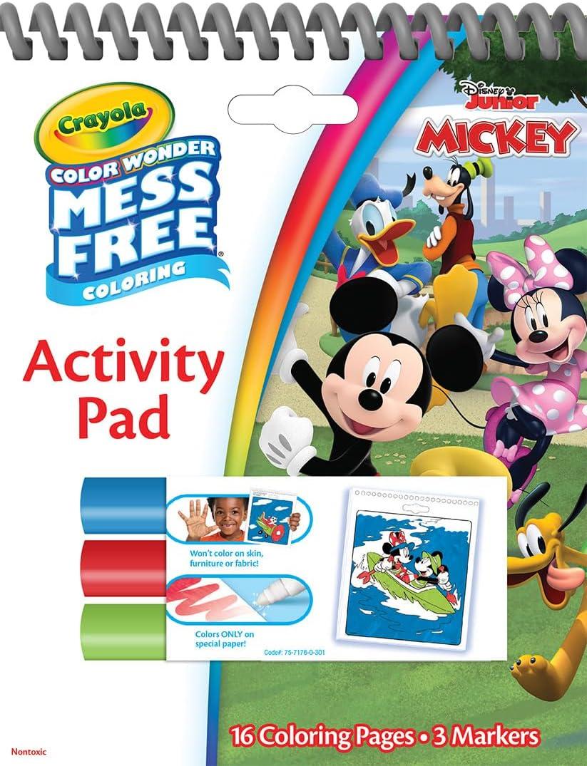 imageCrayola Disney Color Wonder Bundle 3 Pack Stocking Stuffers for Kids Toddler Mess Free Activity Pads ampamp Markers Disney Coloring Toys Holiday ampamp Christmas Gifts 3Disney