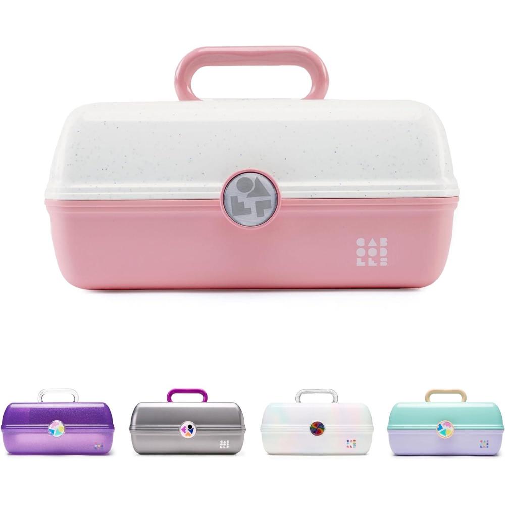 imageCaboodles OnTheGoGirl CaseFunfetti Flitter Over Dusty Rose