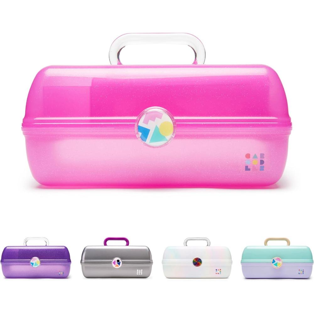 imageCaboodles OnTheGoGirl CaseHot Pink Jelly Sparkle