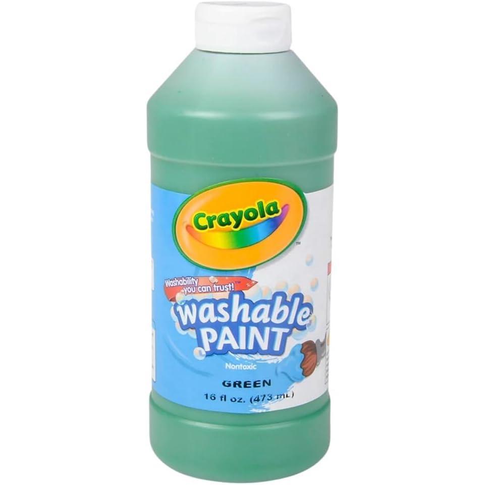 imageCrayola Washable Paint 16 oz  Green