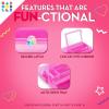 Caboodles On-The-Go-Girl Case(Deep Pink Sparkle)