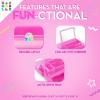 Caboodles On-The-Go-Girl Case(Hot Pink Jelly Sparkle)