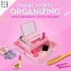 Caboodles On-The-Go-Girl Case(Pink Sparkle)